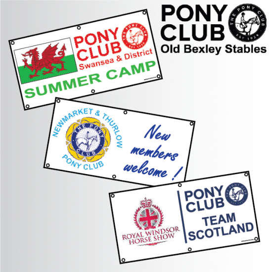 Pony Club Banners