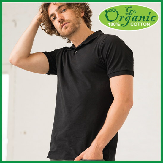 Organic Polo Shirt (EA011) - Click Image to Close