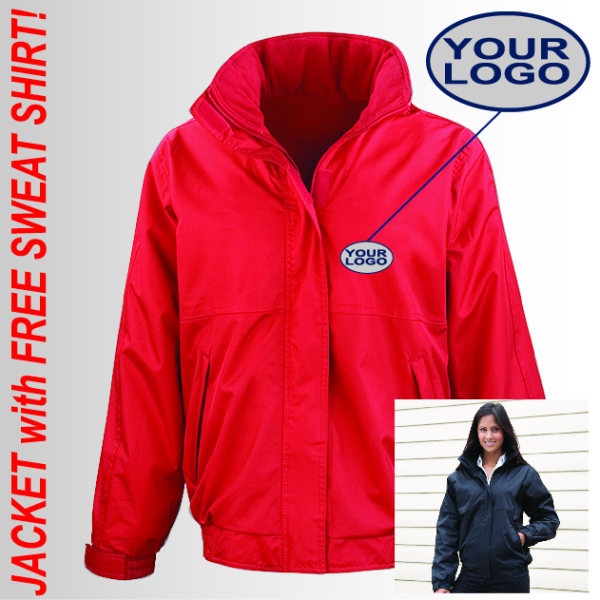 (image for) Ladies Channel Jacket + FREE Sweat Shirt (R221F)