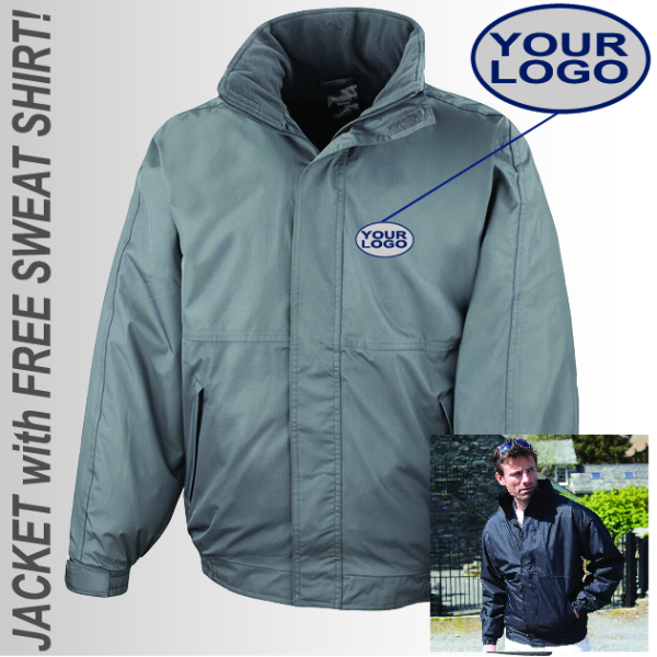 (image for) Mens Channel Jacket + FREE Sweat Shirt (R221M)