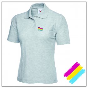 PanSexual Fitted Polo Shirt