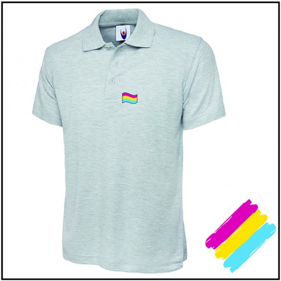 PanSexual Regular Shaped Polo Shirt - Click Image to Close