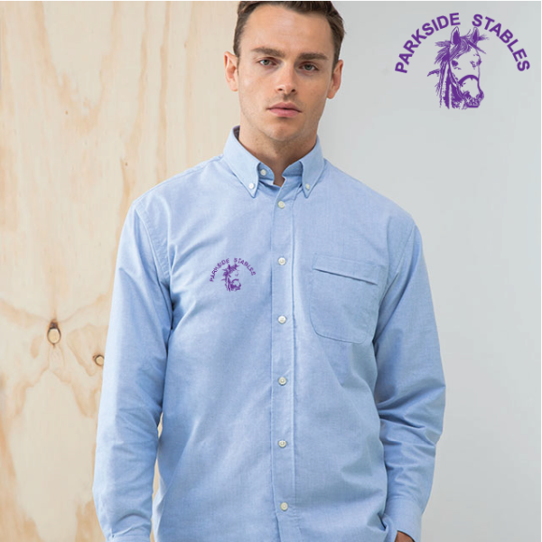 (image for) EQ Mens Delux Oxford Shirt Long Sleeve (HB510)