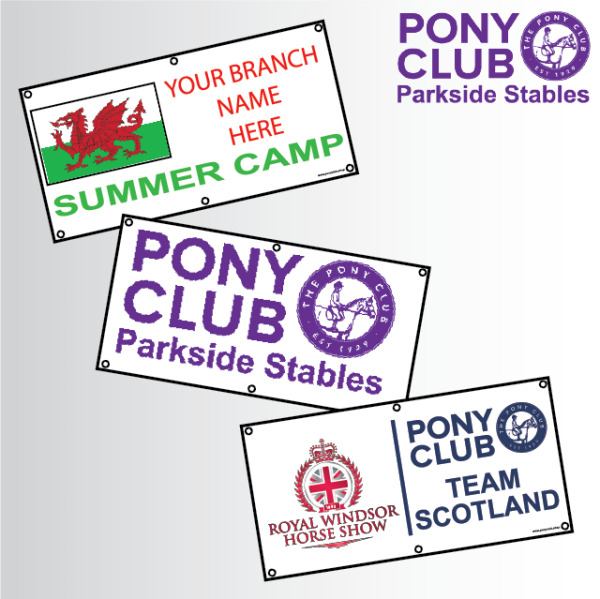 (image for) Pony Club Banners