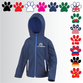 DOGS Child Hooded Softshell Jacket (R224J)