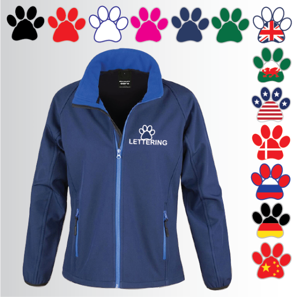 (image for) DOGS Ladies Softshell Jacket 2ply (R231F)