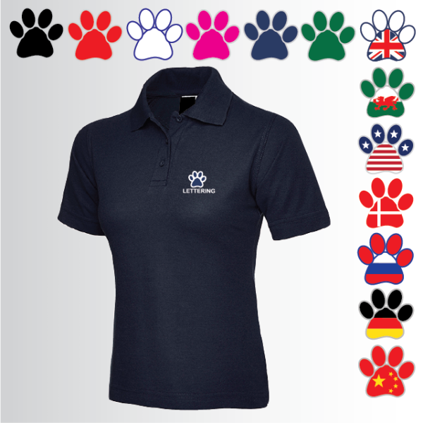 (image for) DOGS Ladies Polo Shirt (UC106)