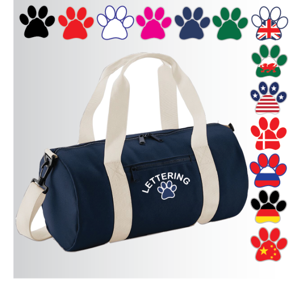 (image for) DOGS Large Barrel Bag (BG140)