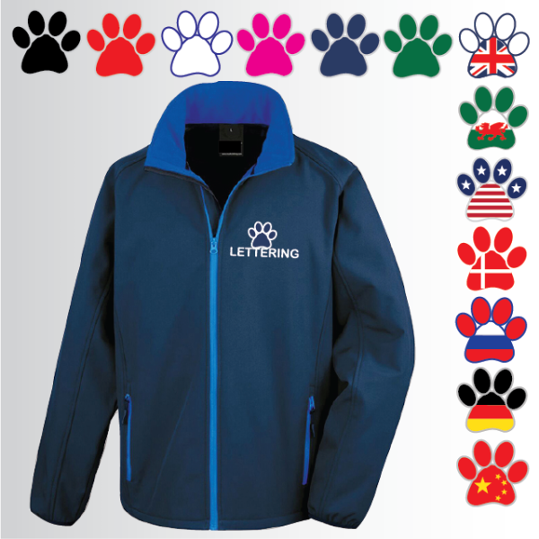 (image for) DOGS Mens Softshell Jacket 2ply (R231M)