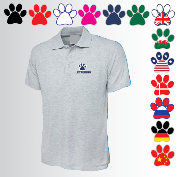 (image for) DOGS Mens Polo Shirt (UC101)