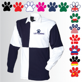 DOGS Quartered Rugby Shirt (FR02M)