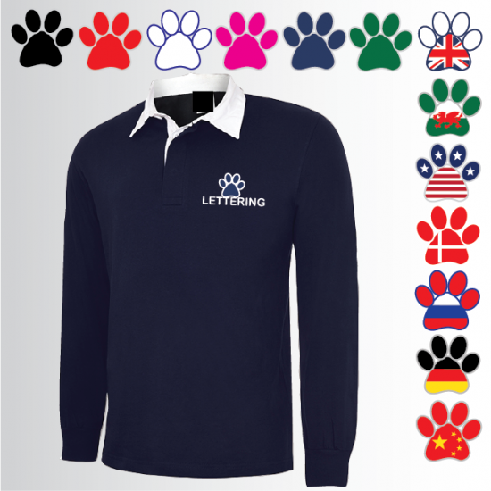 DOGS Classic Rugby Shirt (UC402) - Click Image to Close