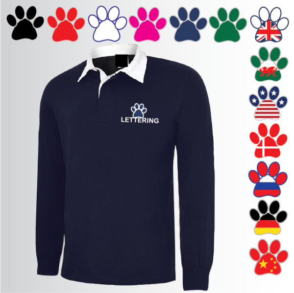 (image for) DOGS Classic Rugby Shirt (UC402)