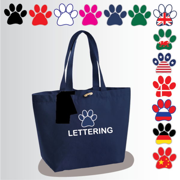 (image for) DOGS Canvas Organic Tote Bag (WM850)