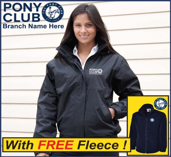 (image for) PC Ladies Waterproof Blouson Jacket with FREE Fleece (R221F)