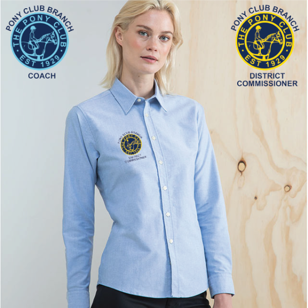 (image for) PC Delux Oxford Shirt, Ladies Long Sleeve (HB511)