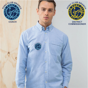 PC Delux Oxford Shirt, Mens Long Sleeve (HB510)