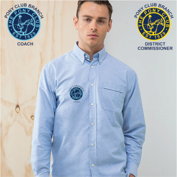 (image for) PC Delux Oxford Shirt, Mens Long Sleeve (HB510)