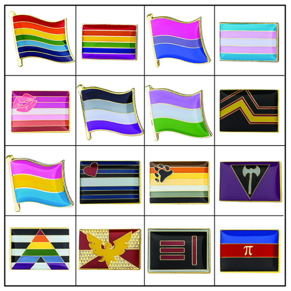 (image for) Pride Pin Badges