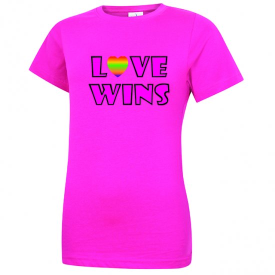 Pride Slogan Ladies T-Shirt