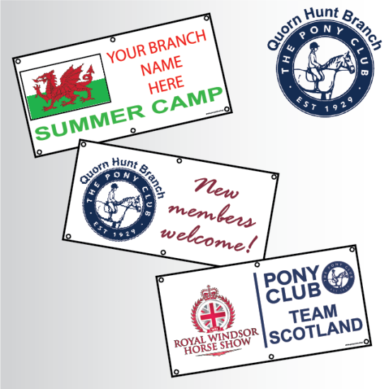 (image for) Pony Club Banners