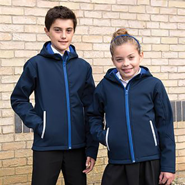 (image for) Child Hooded Softshell Jacket (R224J)