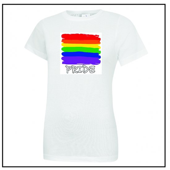 Pride Ladies T-Shirt - Click Image to Close