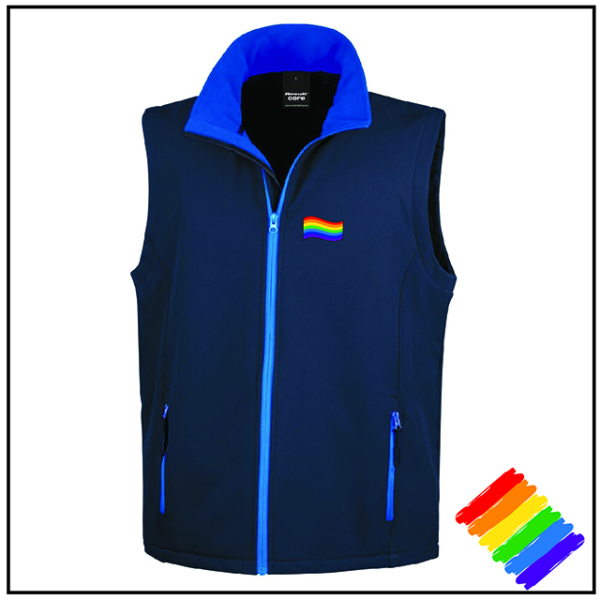 (image for) Pride Rainbow Mens Gilet