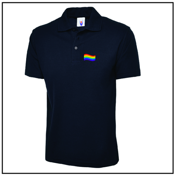 (image for) Pride Rainbow Mens Polo Shirt