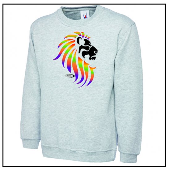 Pride Rainbow Sweat Shirt - Click Image to Close