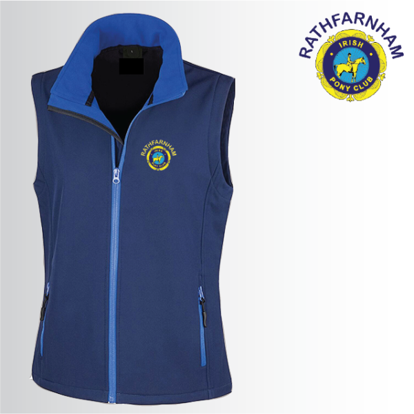 (image for) IPC Ladies Softshell Gilet 2ply (R232F)