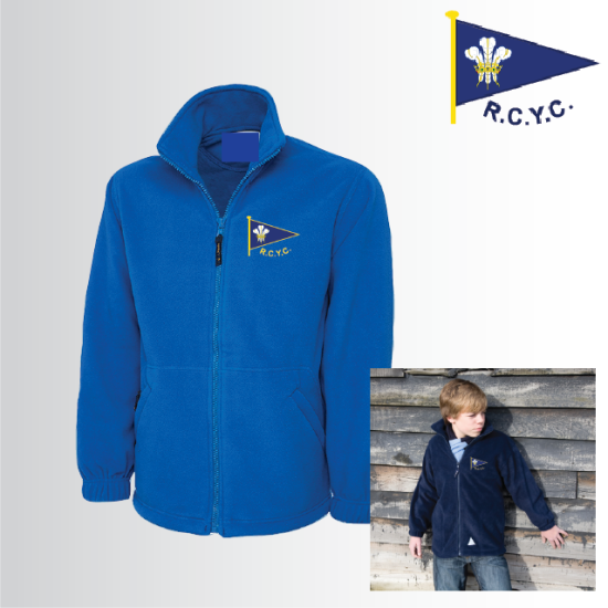 Child Classic Full Zip Fleece (UC603) - Click Image to Close