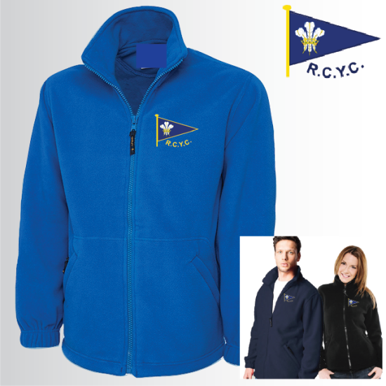 Classic Full Zip Fleece (UC604) - Click Image to Close