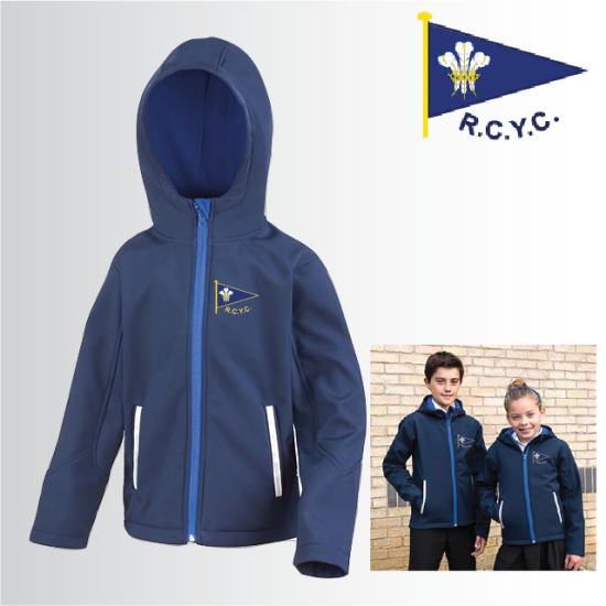 Child Hooded Softshell Jacket (R224J)