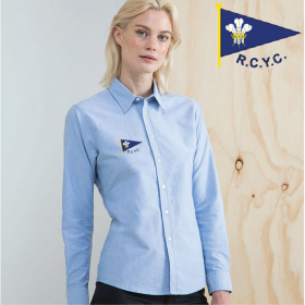 (image for) Delux Oxford Shirt, Ladies Long Sleeve (HB511)