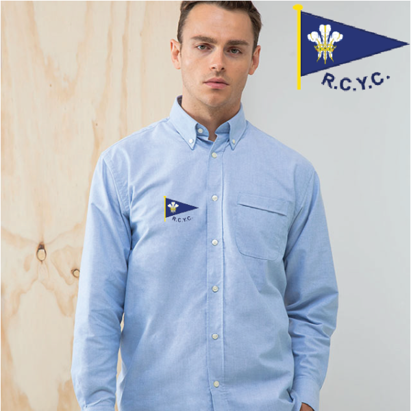 (image for) Delux Oxford Shirt, Mens Long Sleeve (HB510)