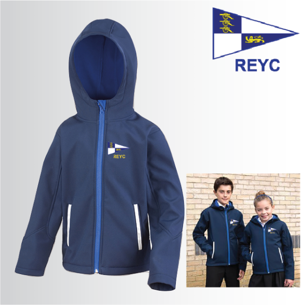 (image for) Child Hooded Softshell Jacket (R224J)