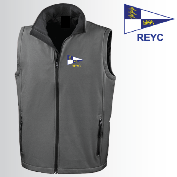 (image for) Mens Softshell Gilet 2ply (R232M)