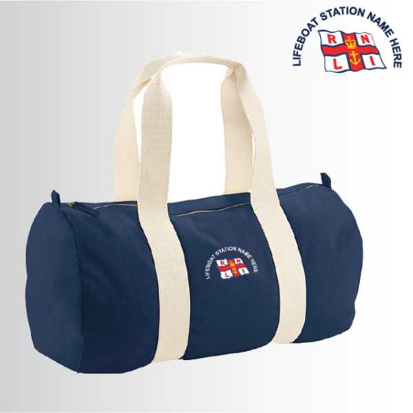 (image for) Canvas Organic Barrel Bag (WM814)