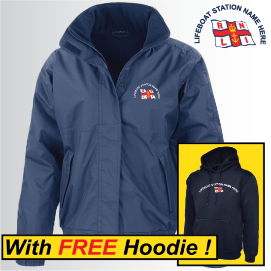 (image for) Mens Channel Jacket with FREE Hoody (R221M)