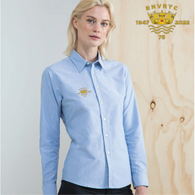 YC Ladies Delux Oxford Shirt, Long Sleeve (HB511)