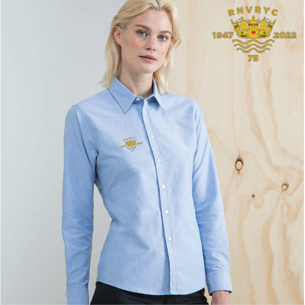 (image for) YC Ladies Delux Oxford Shirt, Long Sleeve (HB511)