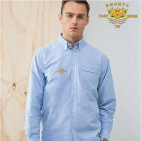 YC Mens Delux Oxford Shirt, Long Sleeve (HB510)