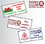 (image for) Pony Club Banners