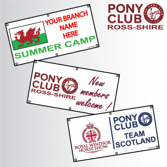 Pony Club Banners - Click Image to Close