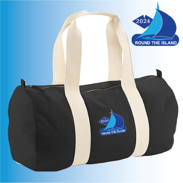 (image for) Canvas Organic Barrel Bag (W814)