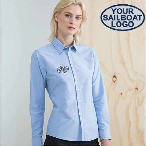 (image for) OW Ladies Delux Oxford Shirt, Long Sleeve (HB511)