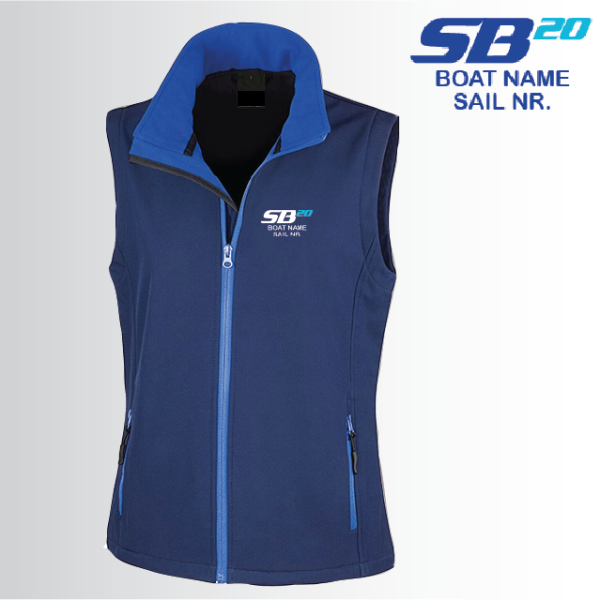 (image for) OW Ladies Softshell Gilet 2ply (R232F)