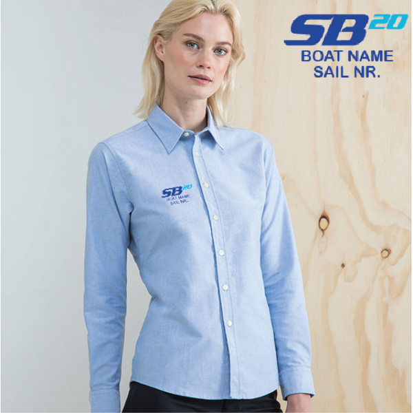 (image for) OW Ladies Delux Oxford Shirt, Long Sleeve (HB511)