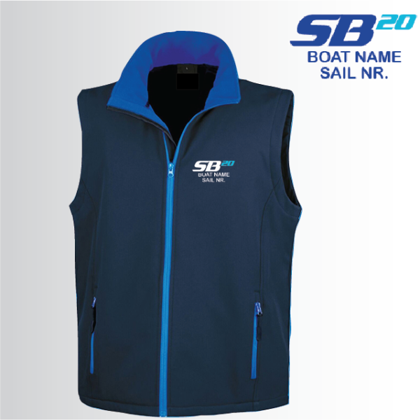 (image for) OW Mens Softshell Gilet 2ply (R232M)